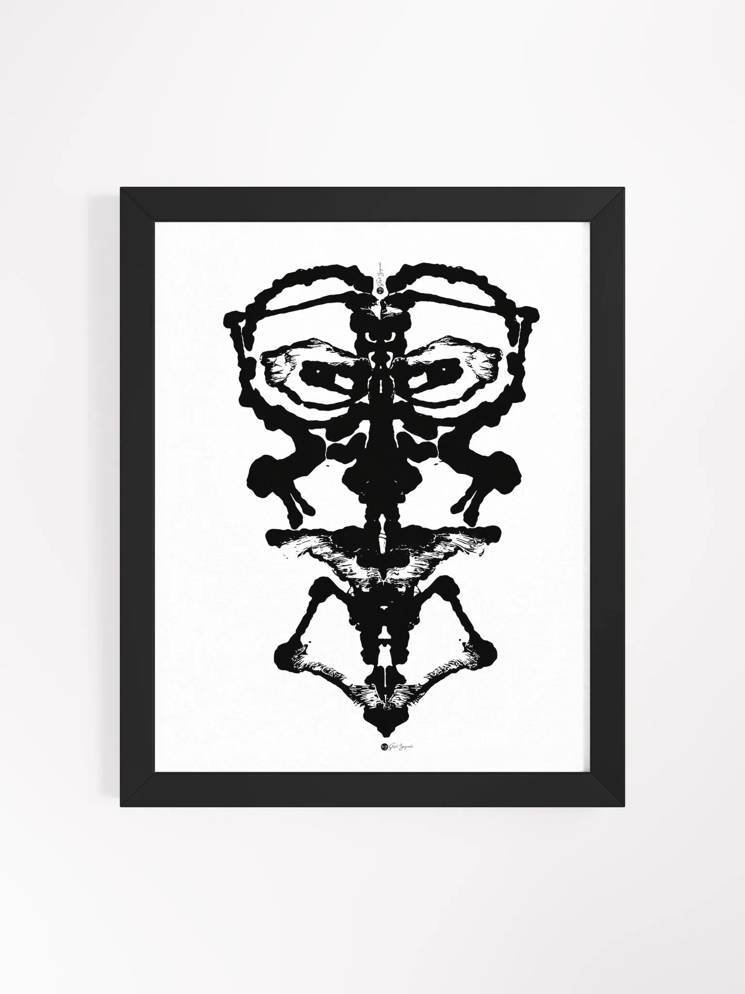 Inkblot no. 6 | Framed Print | 11 x 16 product image (1)