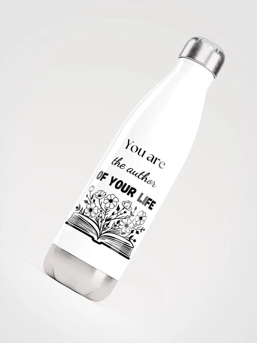 'You Are the Author' Steel Water Bottle product image (5)