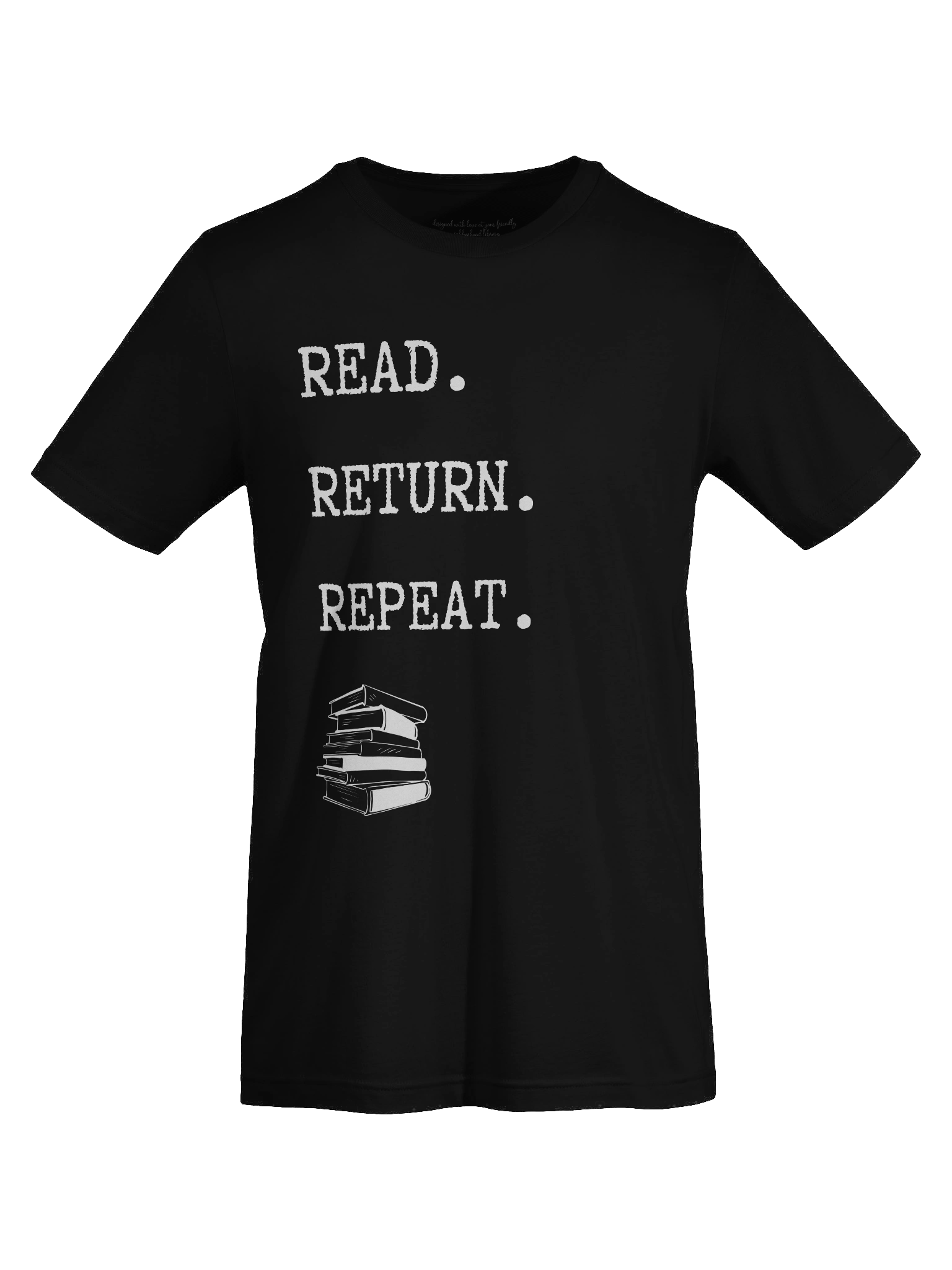 Library Rules T-Shirt (Dark) product image (7)