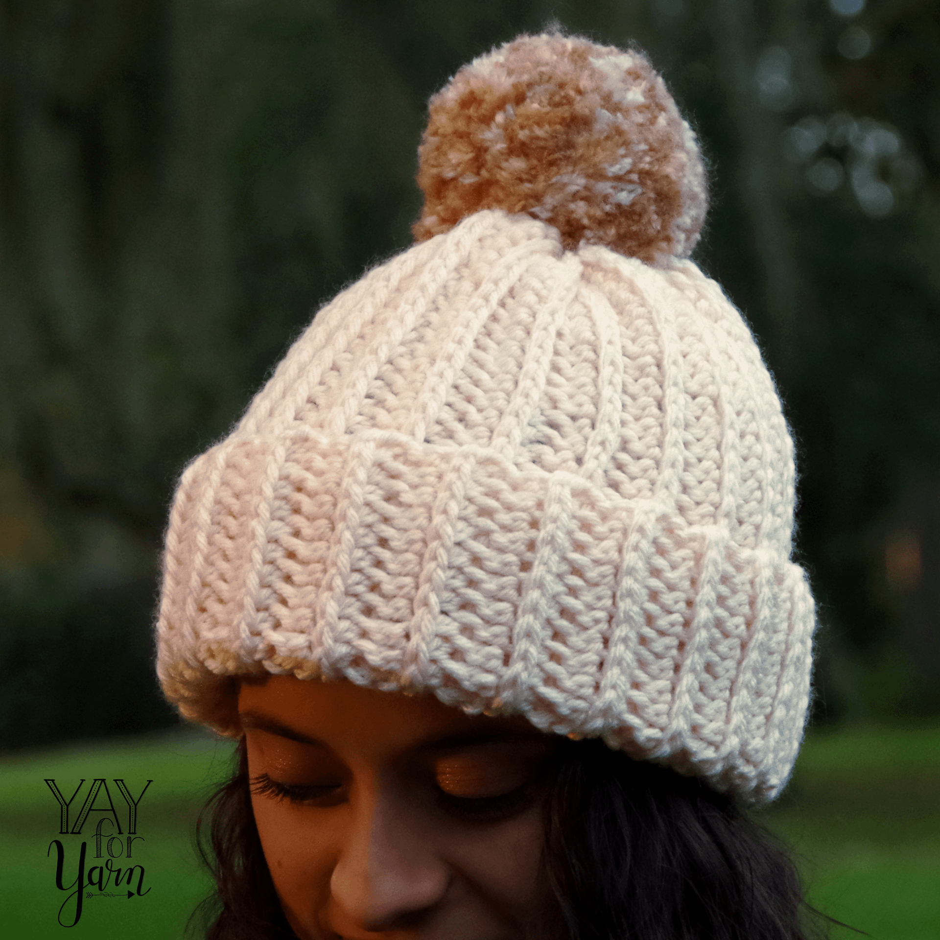 Knit-Look Crochet Hat - Easy PDF Crochet Pattern & Video Tutorial product image (4)