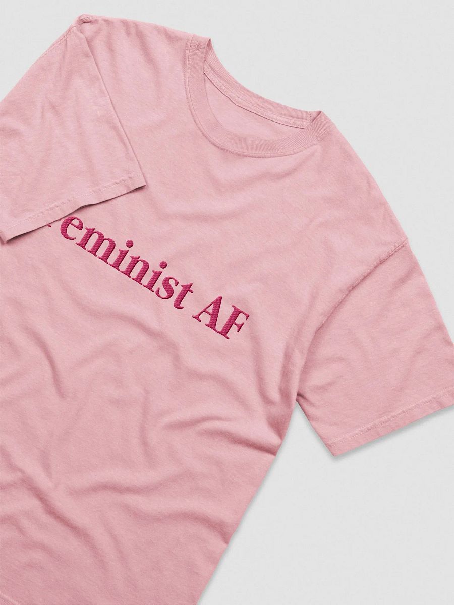 'Feminist AF' Embroidered Tee product image (3)