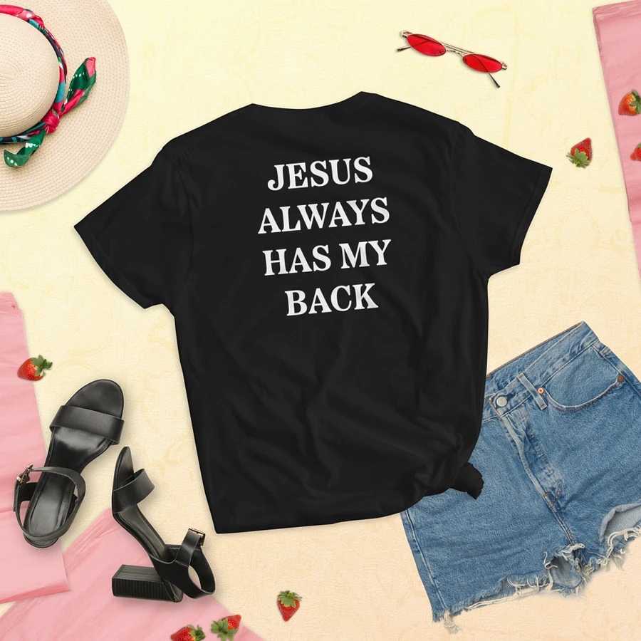 Jesus Always Has My Back - Fitted (Female) product image (23)