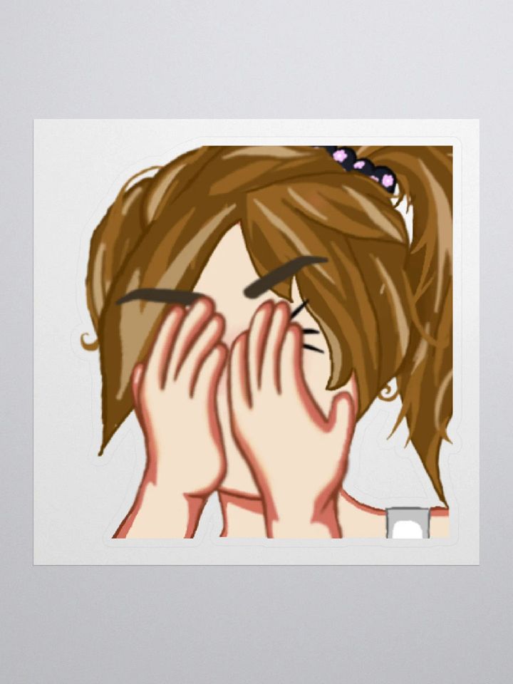 Stressed Emote Sticker product image (1)