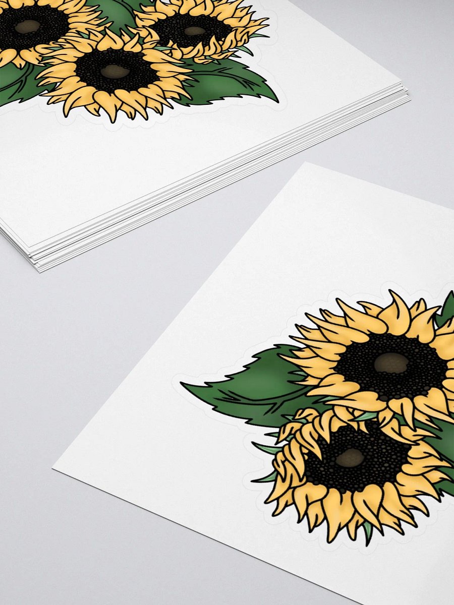 Sunflower Trio Sticker product image (4)