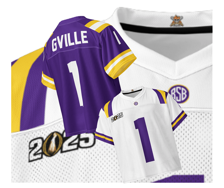 LSU Double-Heat Jersey Bundle – 5% Off product image (1)