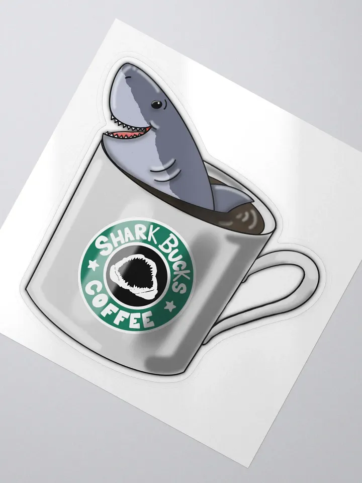 Shark Bucks single Sticker product image (1)