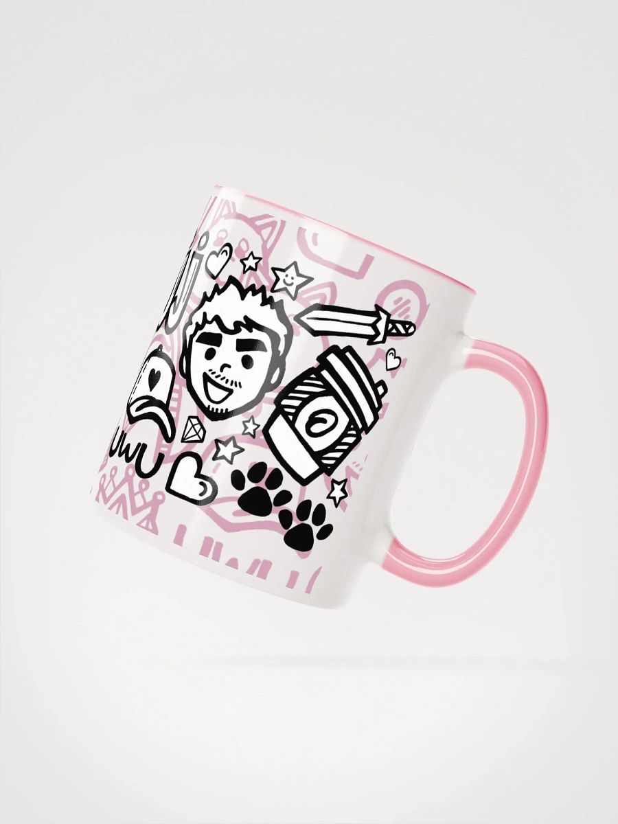 J-Doodle Mug (Pink) product image (5)