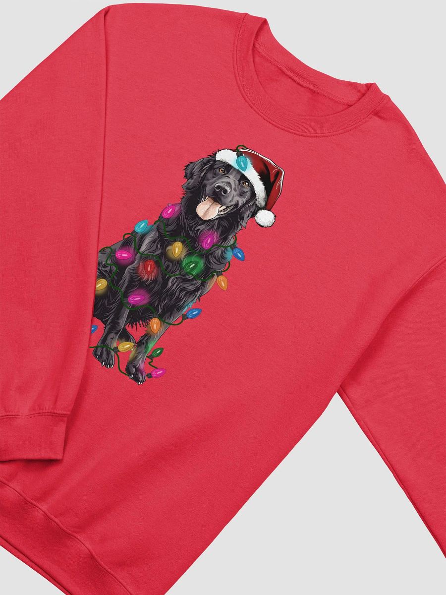 Funny Flat-Coated Retriever Christmas Sweatshirt product image (18)