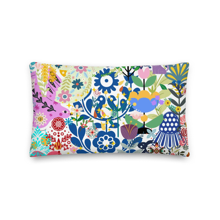 Whimsical Mosaic Dreams Premium Pillow product image (2)