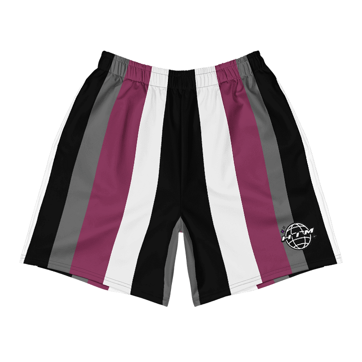 HIM Vintage Style Swim Shorts Red product image (1)