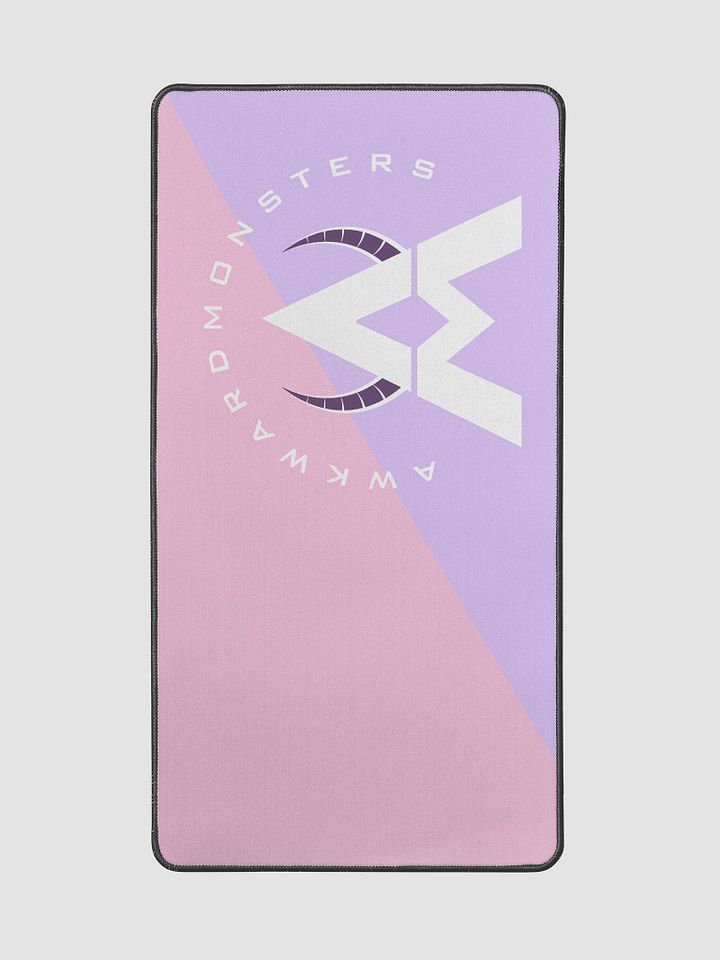 AM Fancy Logo Desk Mat Pink/Purple product image (2)
