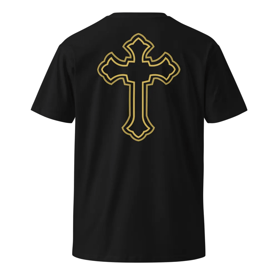 Real Eyes Realize Real Lies w/Cross - Tupac - Unisex Premium T-Shirt product image (2)