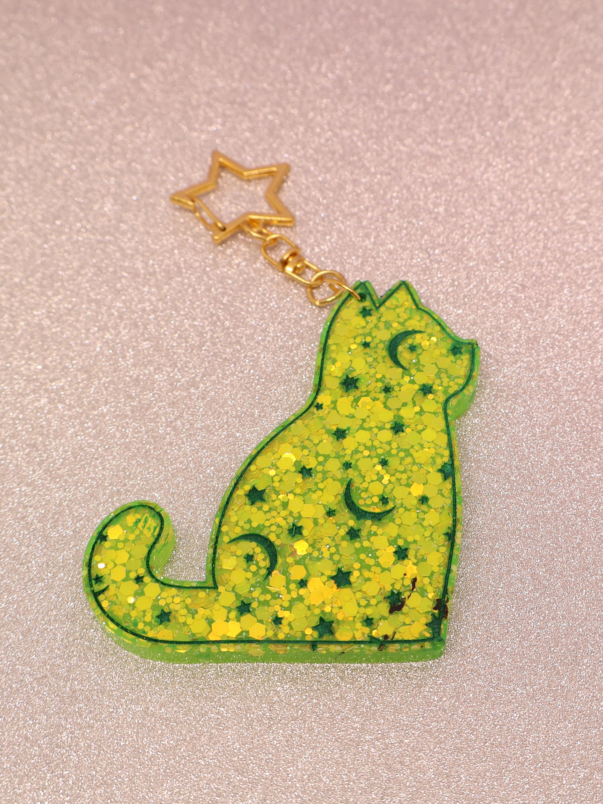 Galaxy Cat Keychain product image (4)