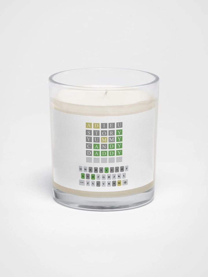 Wordle Candle product image (1)