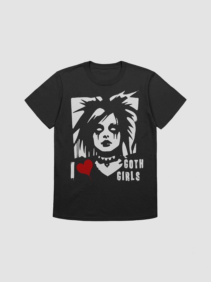 I LOVE GOTH GIRLS Tee (03) product image (2)