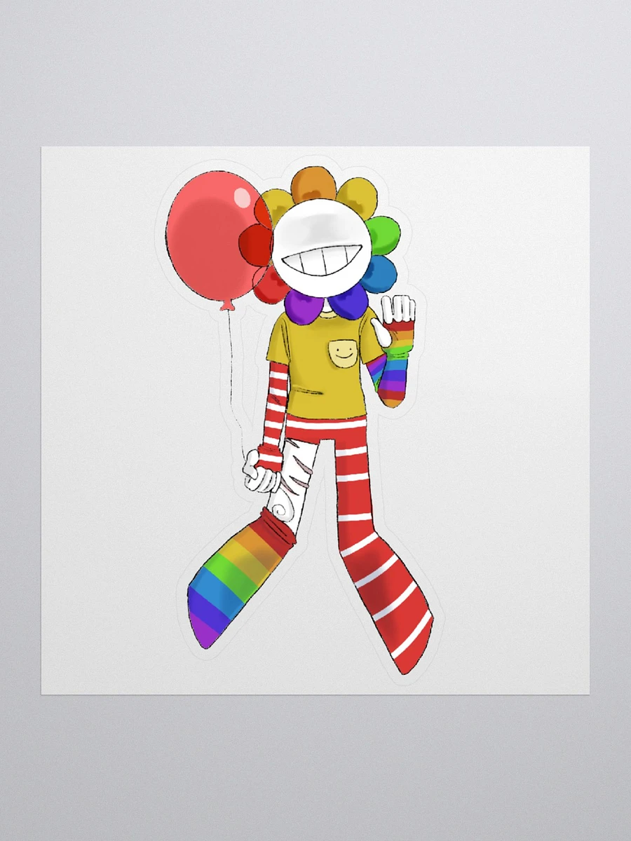 Flower Balloon Sticker product image (1)