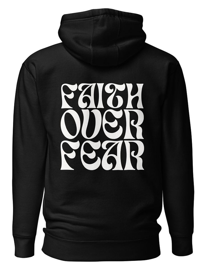 Faith Over Fear Christian Comfy Hoodie product image (2)