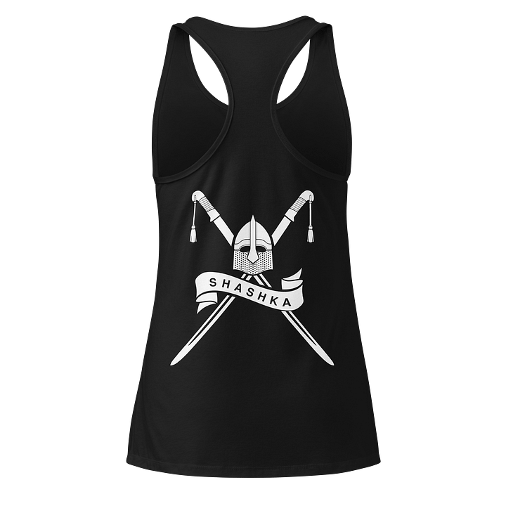 Women Racerback - white Shashka on back product image (1)