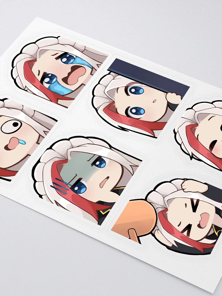ReikiTea Emote Sticker Sheet product image (2)