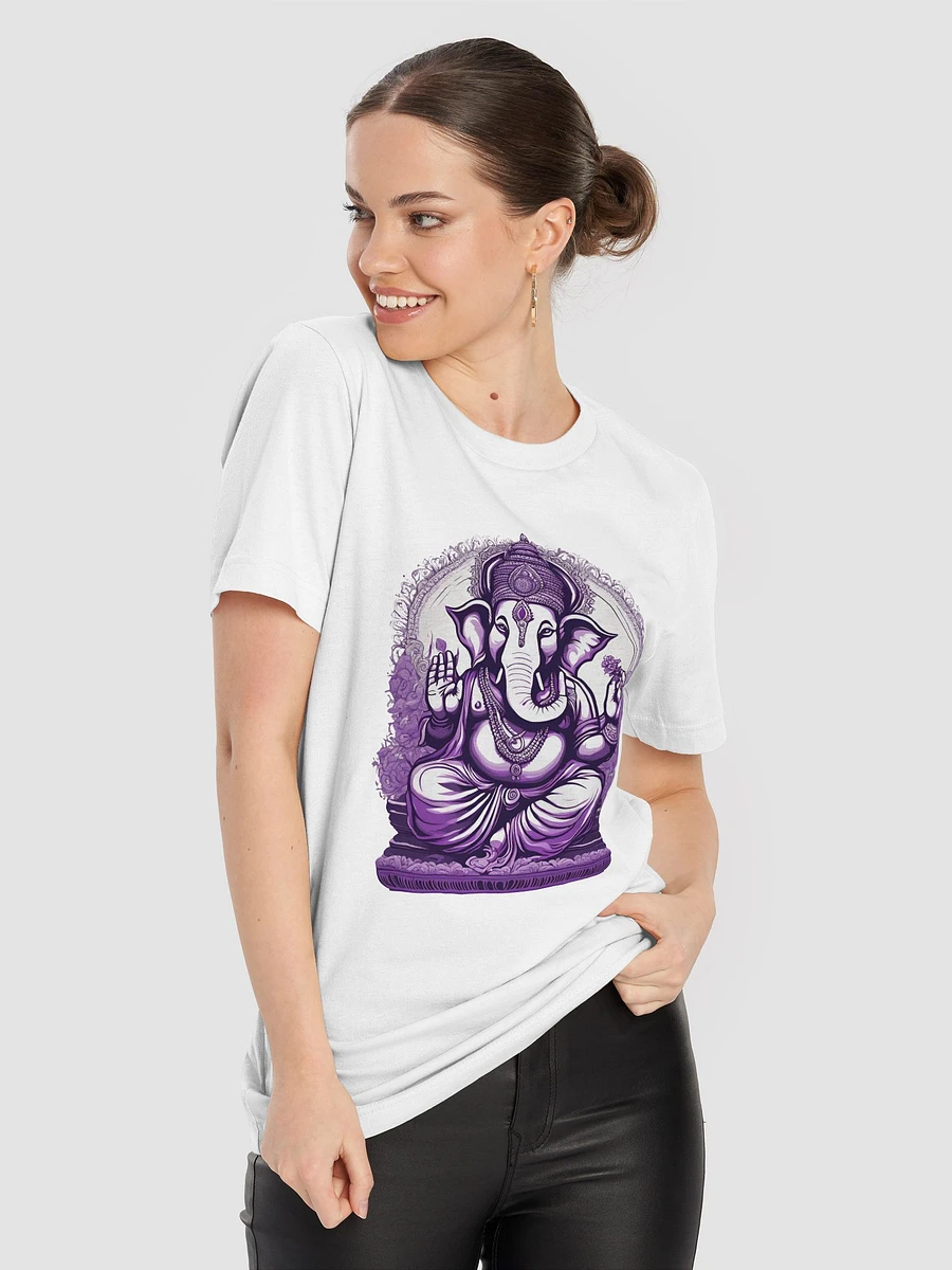 Purple Ganesha Unisex T-Shirt product image (8)