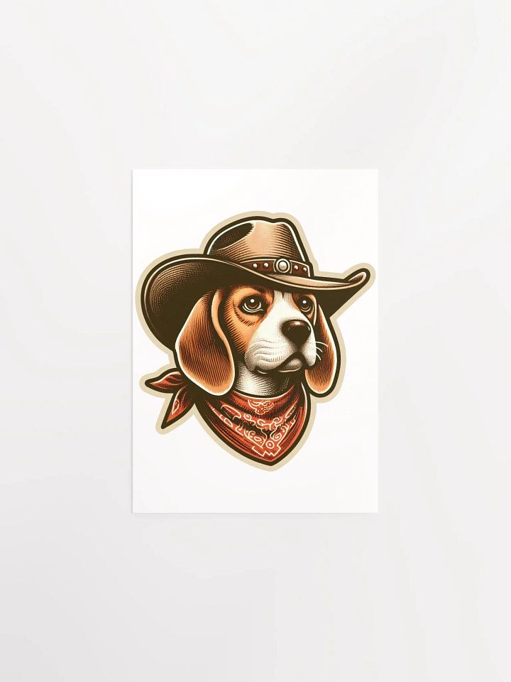 Cowboy Beagle - Poster product image (8)