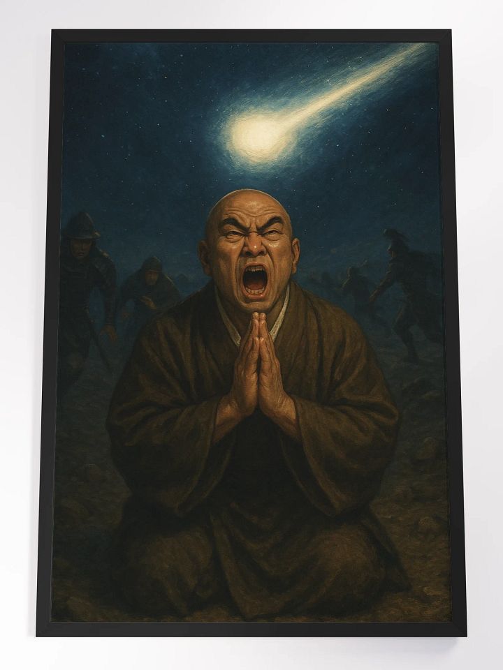 Nichiren Daishonin at Tatsunokuchi – Nichiren Buddhist Wall Art product image (2)