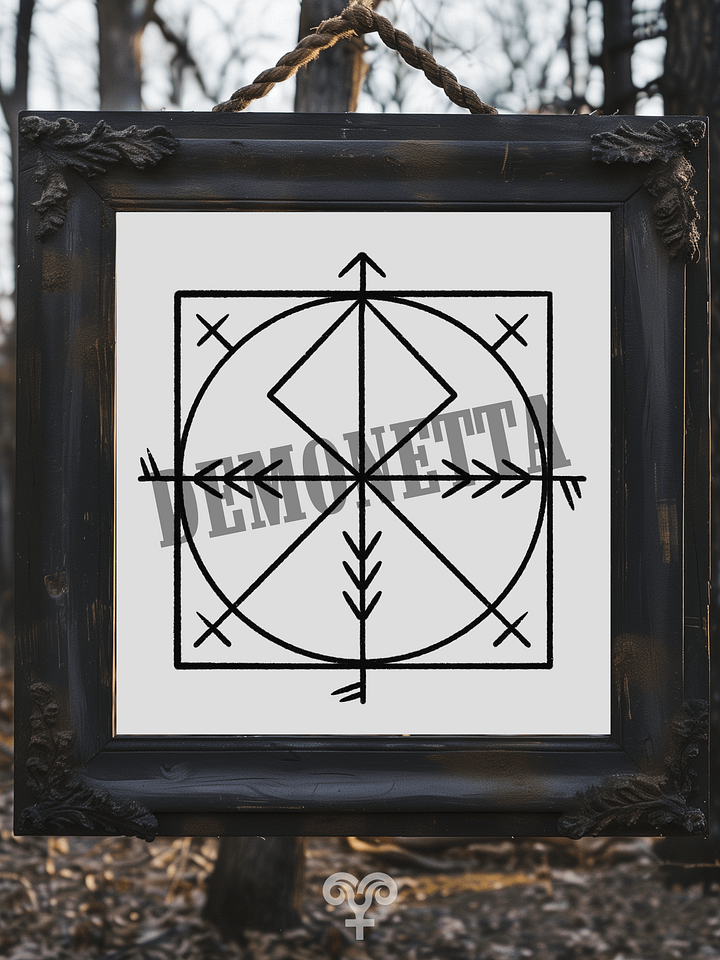 Norse ABUNDANCE Sigil for Prosperity & Success! product image (1)
