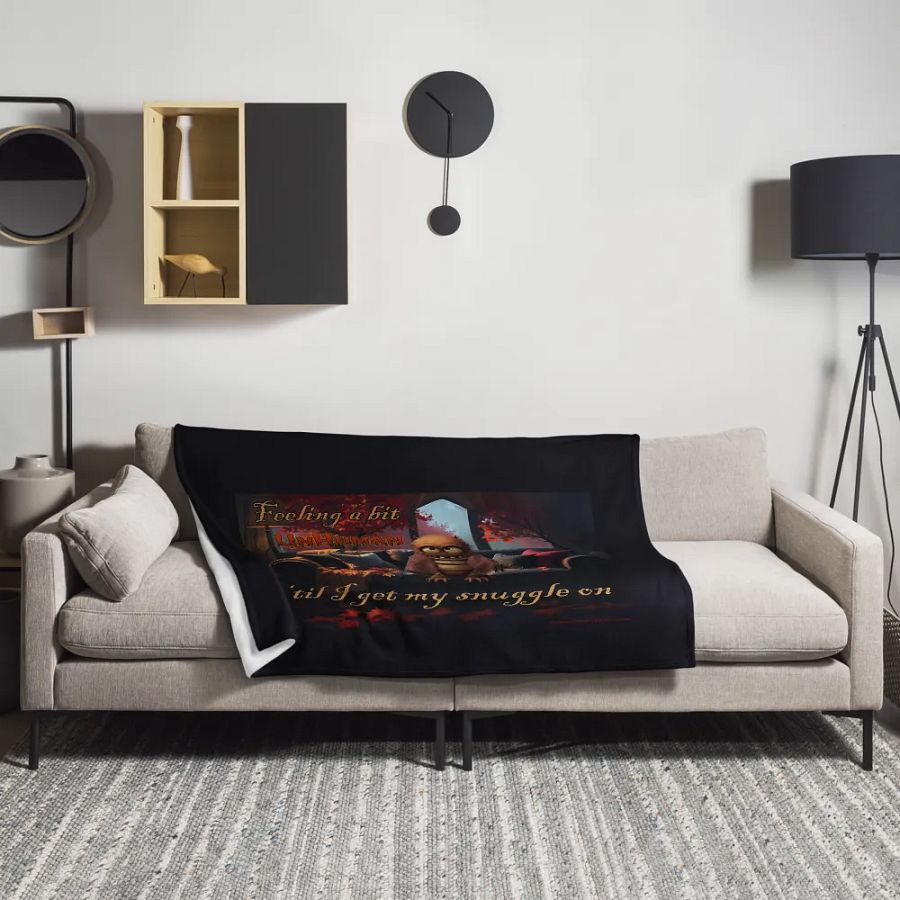 UnHuman snuggle throw blanket product image (3)