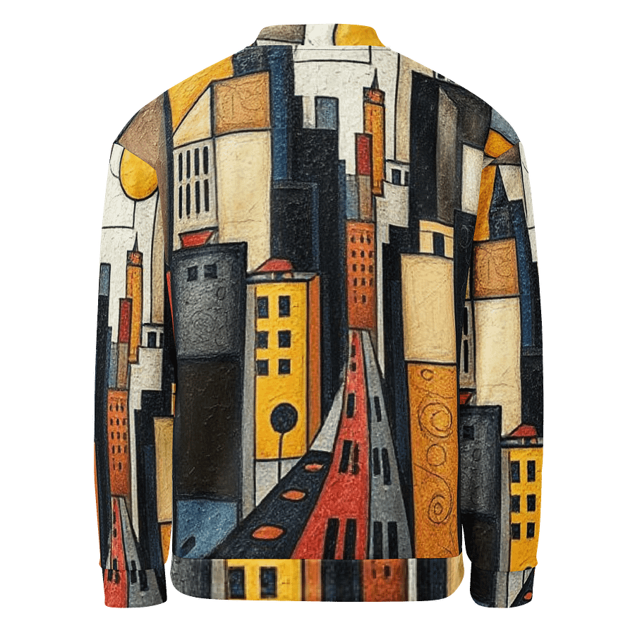 Abstract City Bomber Jacket product image (2)