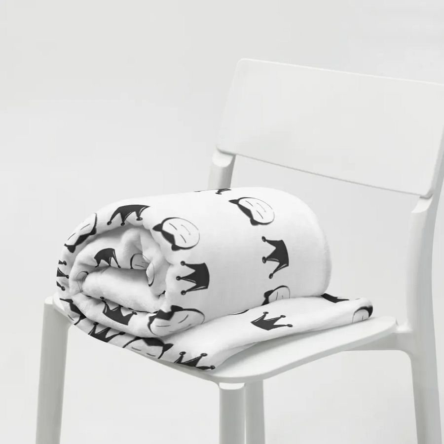 Big Blue Throw Blanket product image (19)
