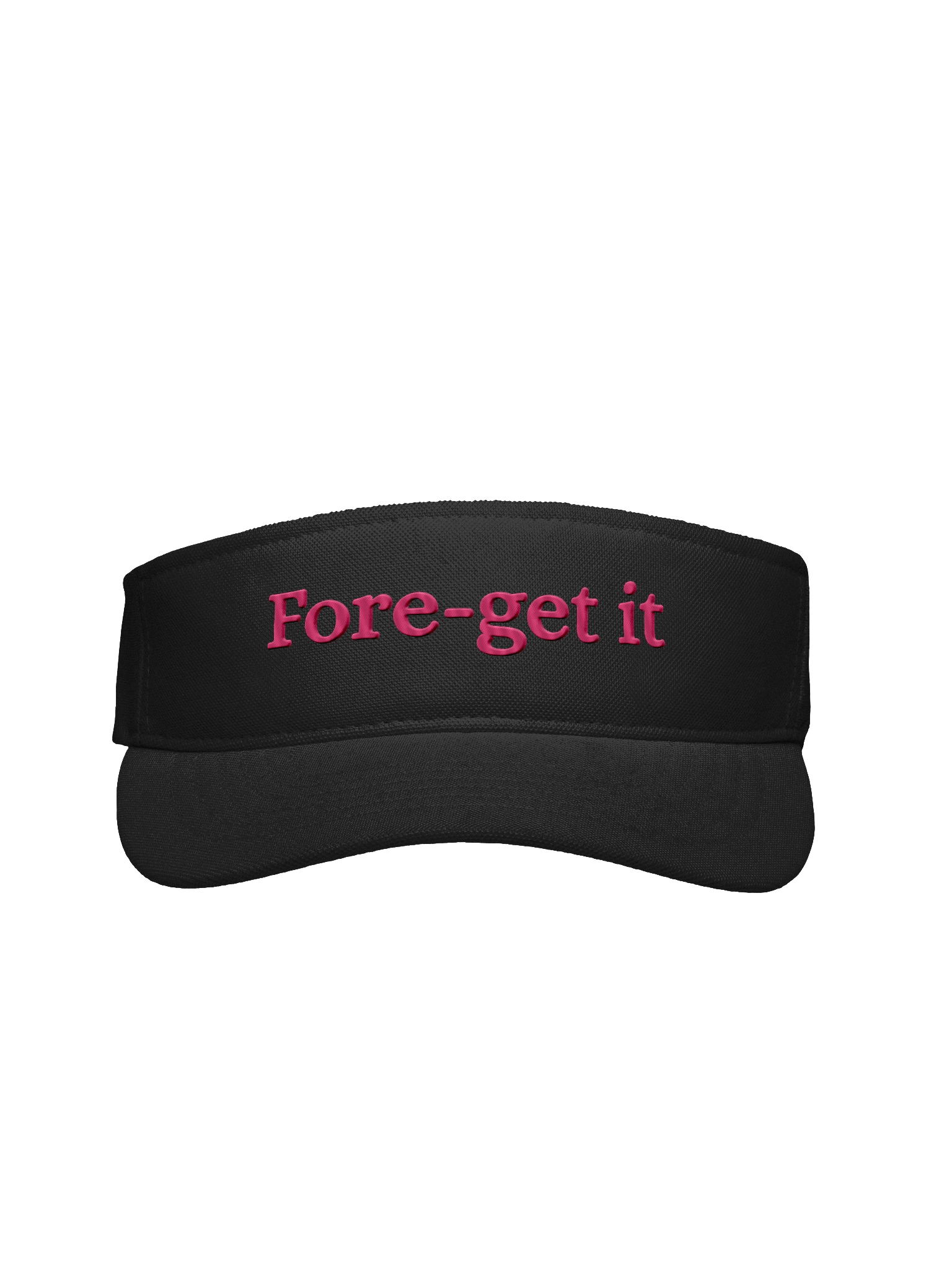 Flexfit Visor, The Pun-tastic Golf Visor, 'Fore-get it' product image (2)