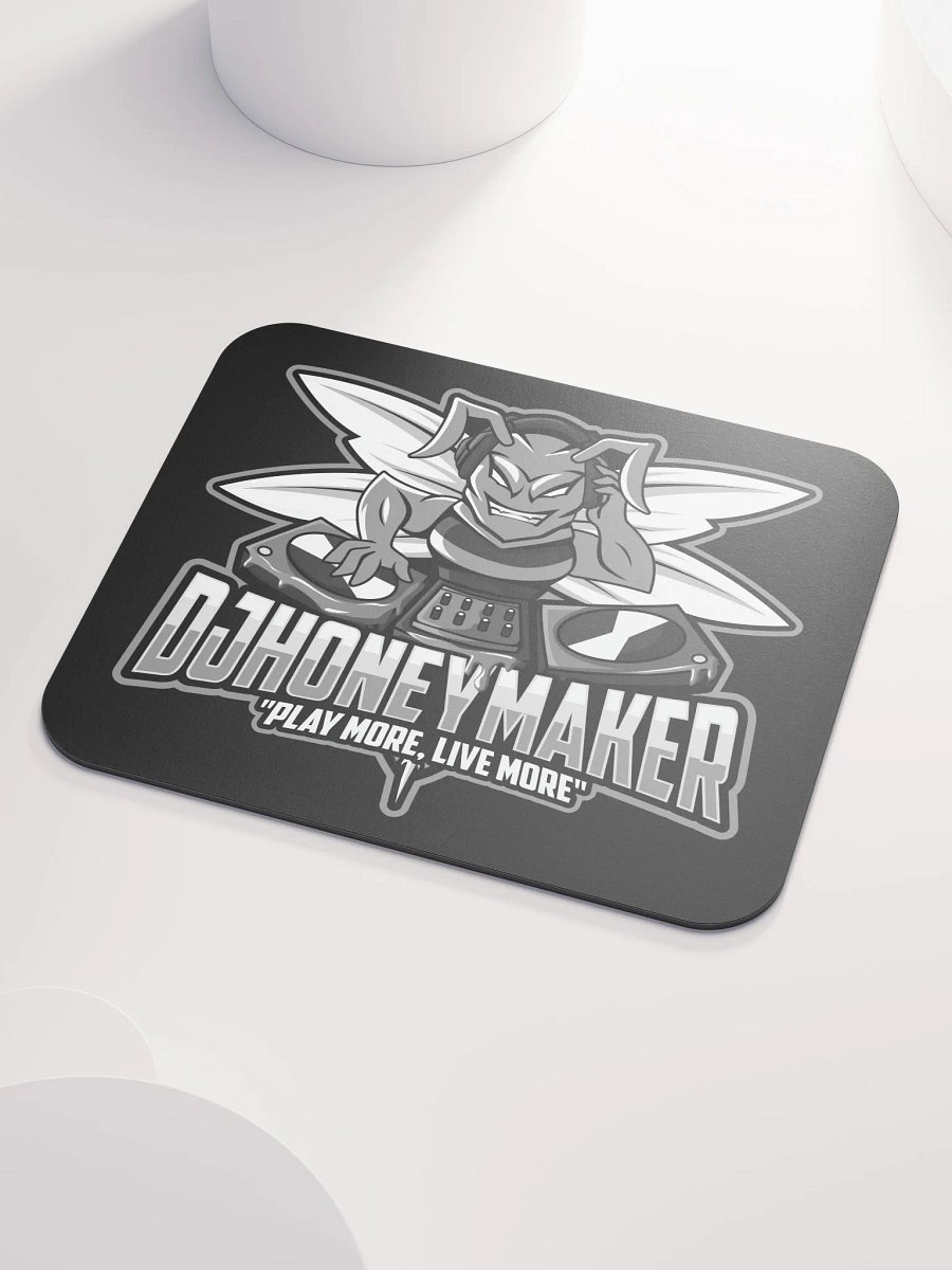 Black & White Logo Classic Mouse Pad product image (3)