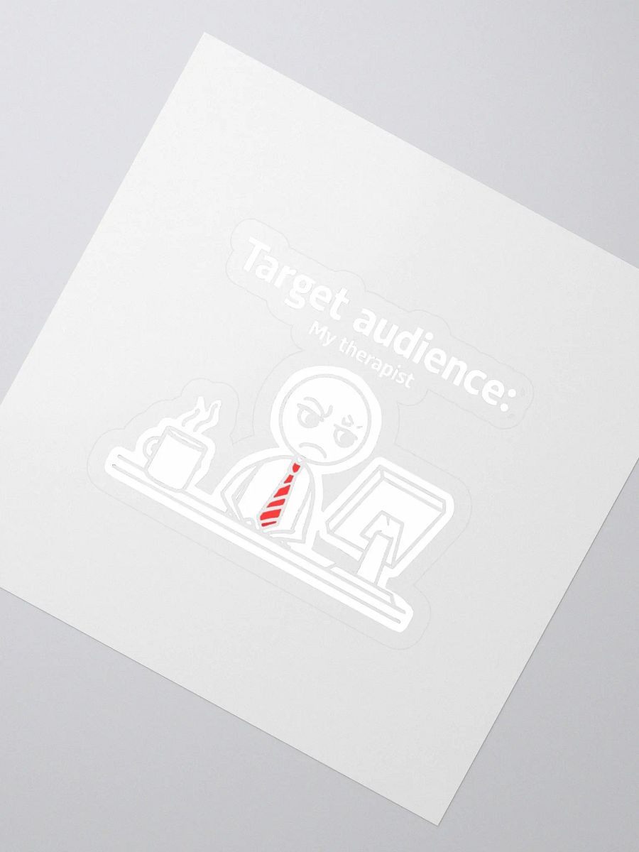 Target Audience: My Therapist Stickers product image (2)