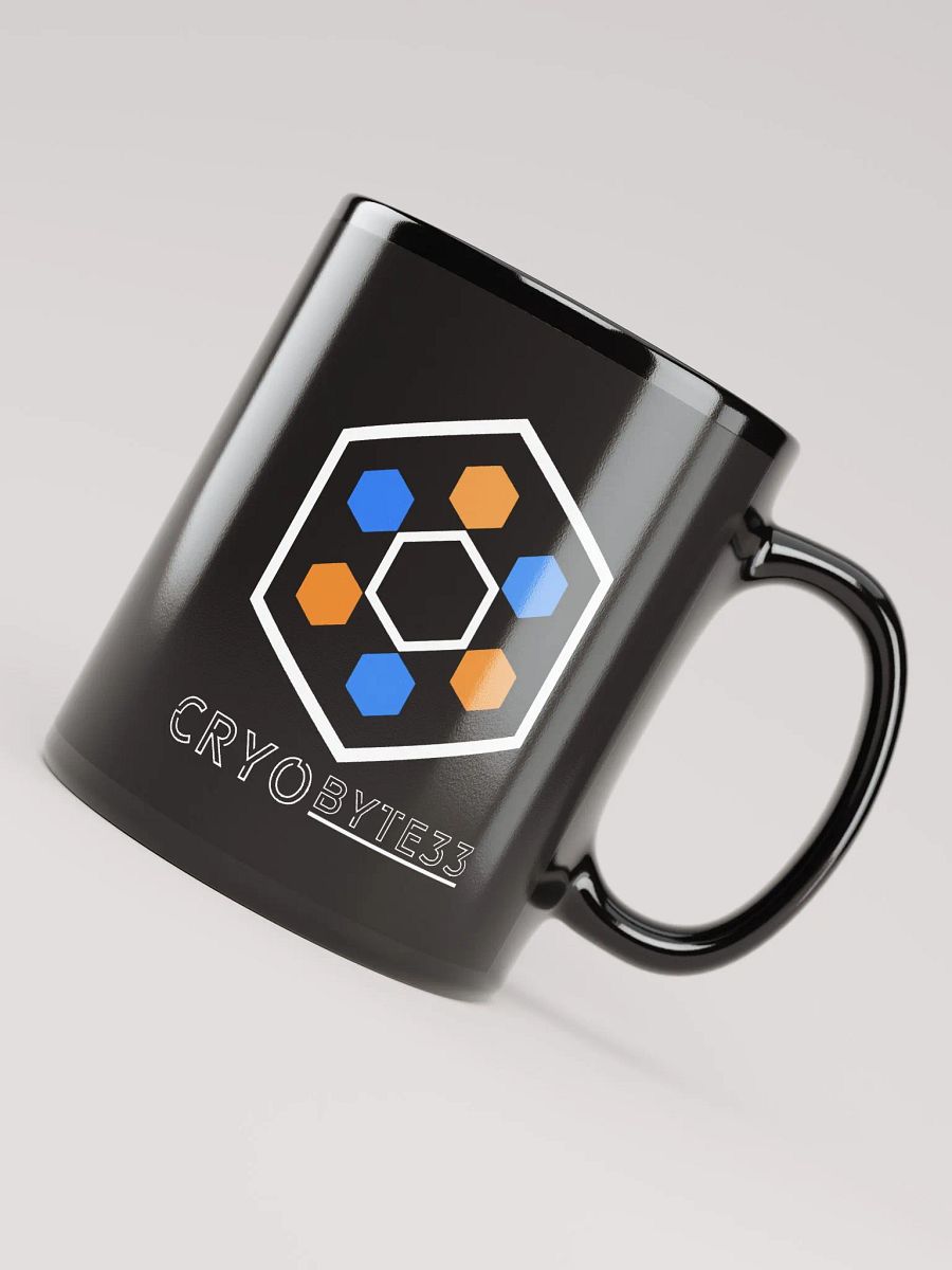 Glossy Black Mug product image (7)