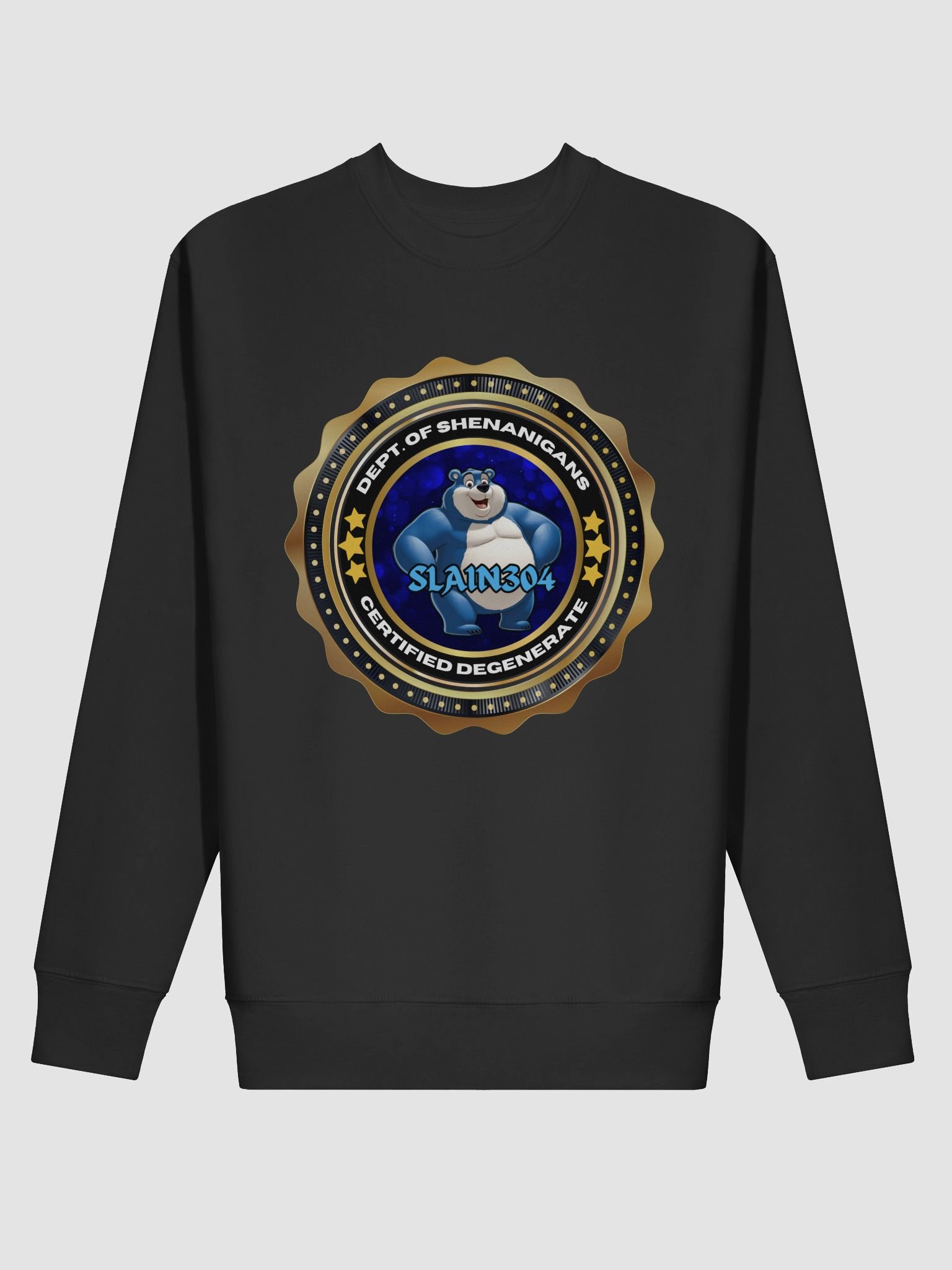 Slain Badge SweatShirt product image (2)