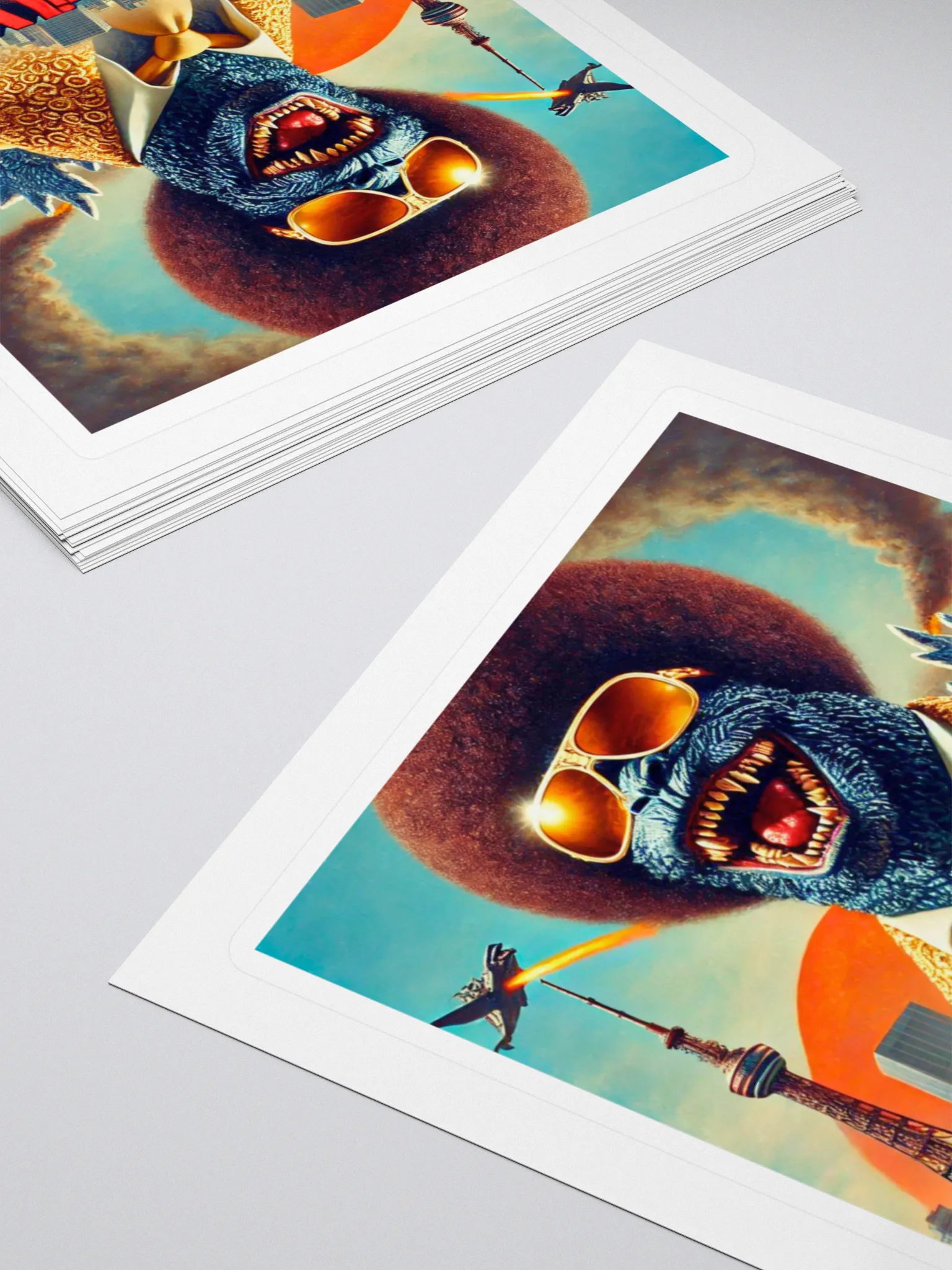 Pimpzilla The Atomic Weapon Sticker product image (4)