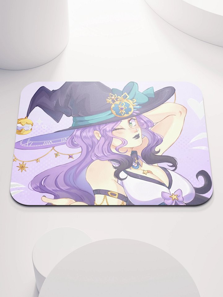 "Peace to You" Constellation Sorceress Starfire Mouse Pad product image (1)