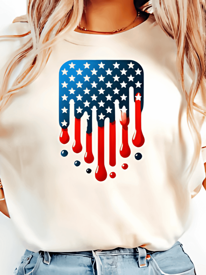 American Flag Tribute T-Shirt Design – Patriotic Memorial Day Sublimation PNG – Bold USA Flag to Honor Heroes and Veterans – Instant Digital Download – High-Resolution 300 DPI product image (1)