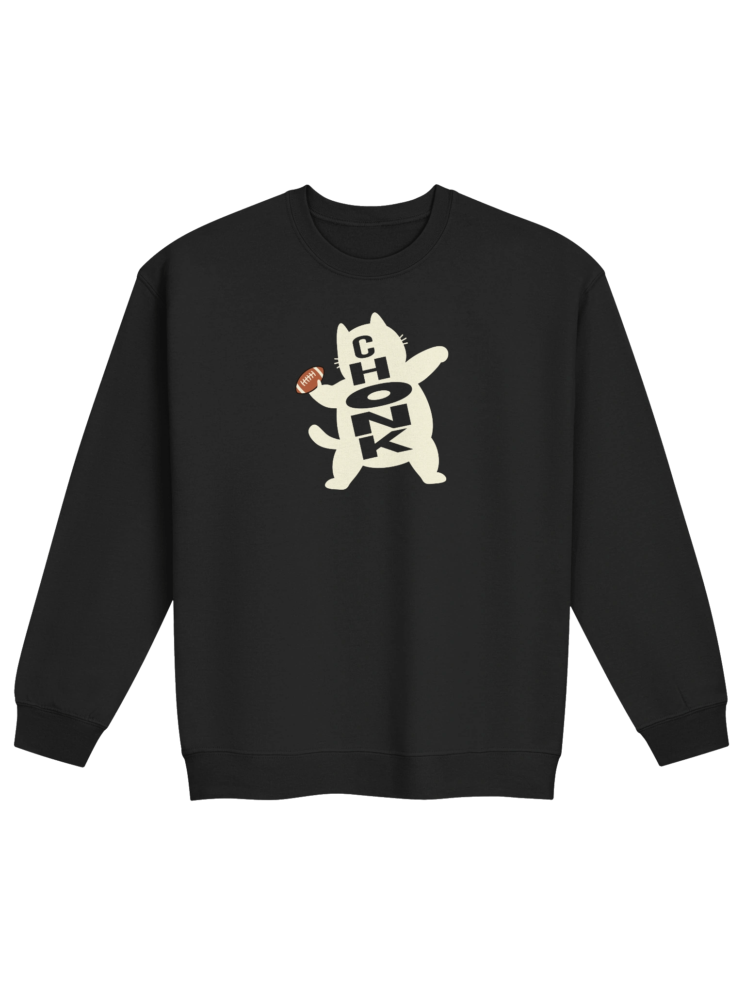 American Football Chonk Cat 2 - Unisex Adult Sweatshirt product image (1)