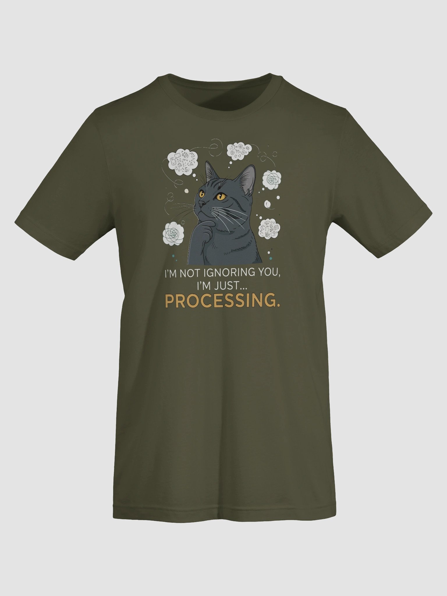 Thoughtful Feline Processing - Premium * product image (74)