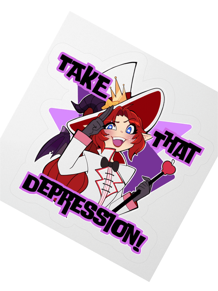 Take That Depression! ⭐Sticker⭐ product image (2)