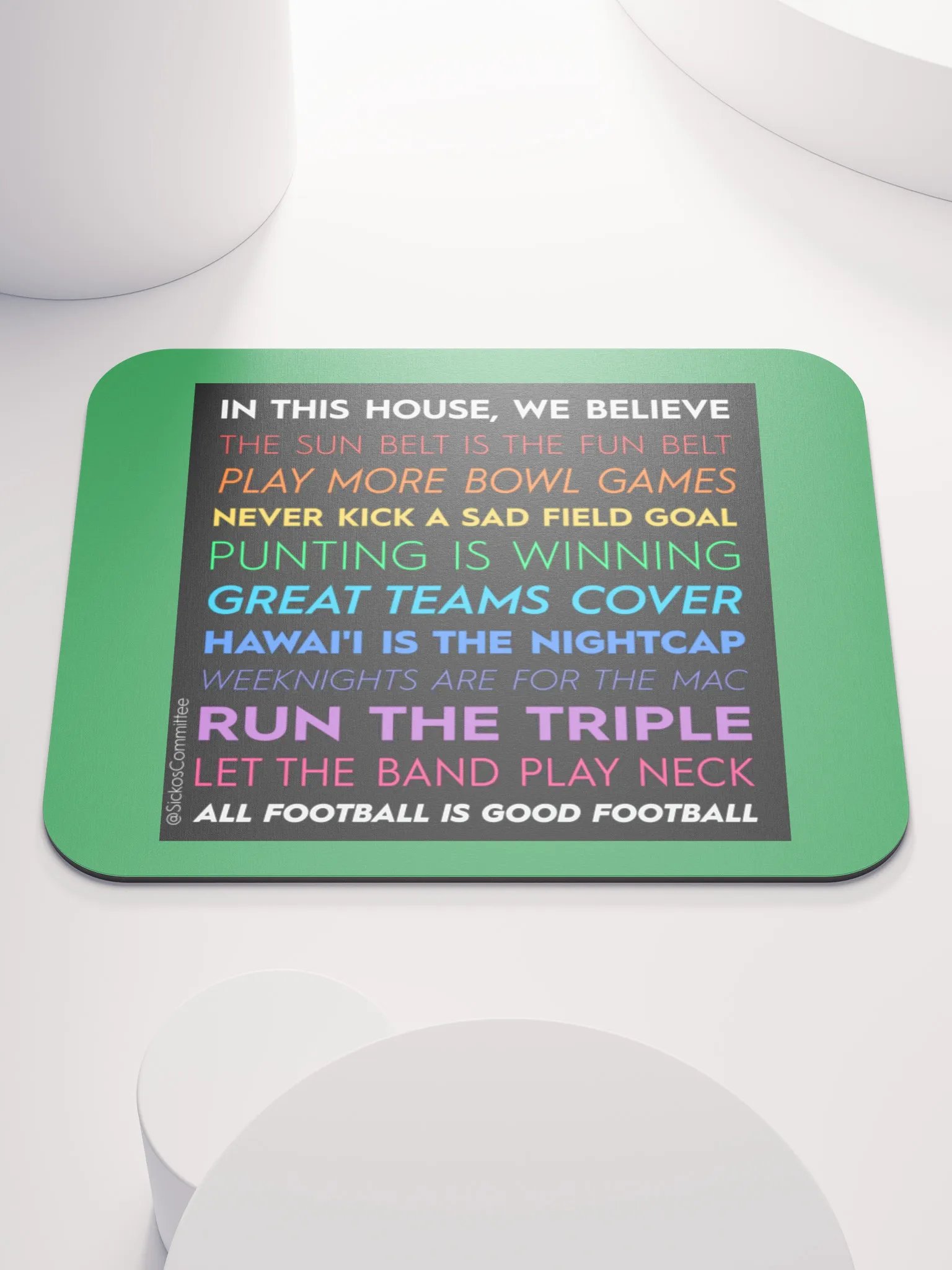 IN THIS HOUSE MOUSE PAD product image (1)