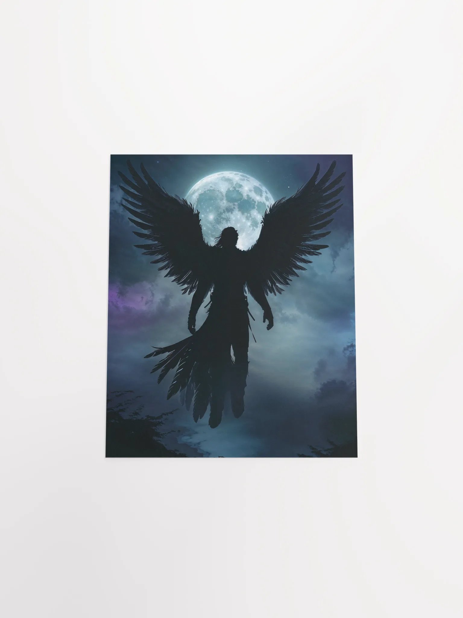 Lunar Descent Matte Poster product image (27)