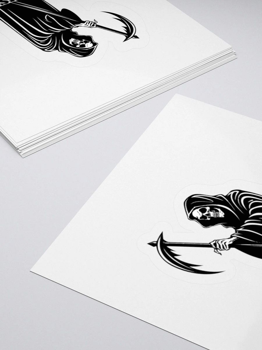 Grim Reaper Kiss Cut Stickers product image (16)