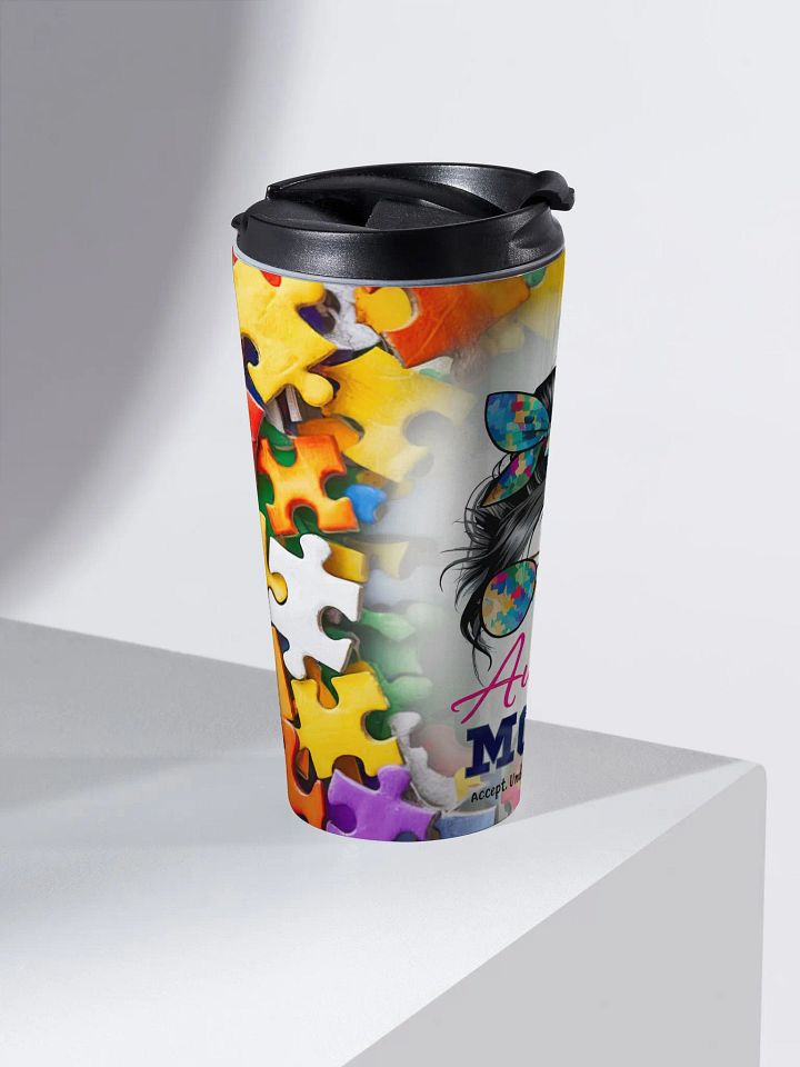Accept. Understand. Love. Stainless Steel Travel Tumbler product image (2)