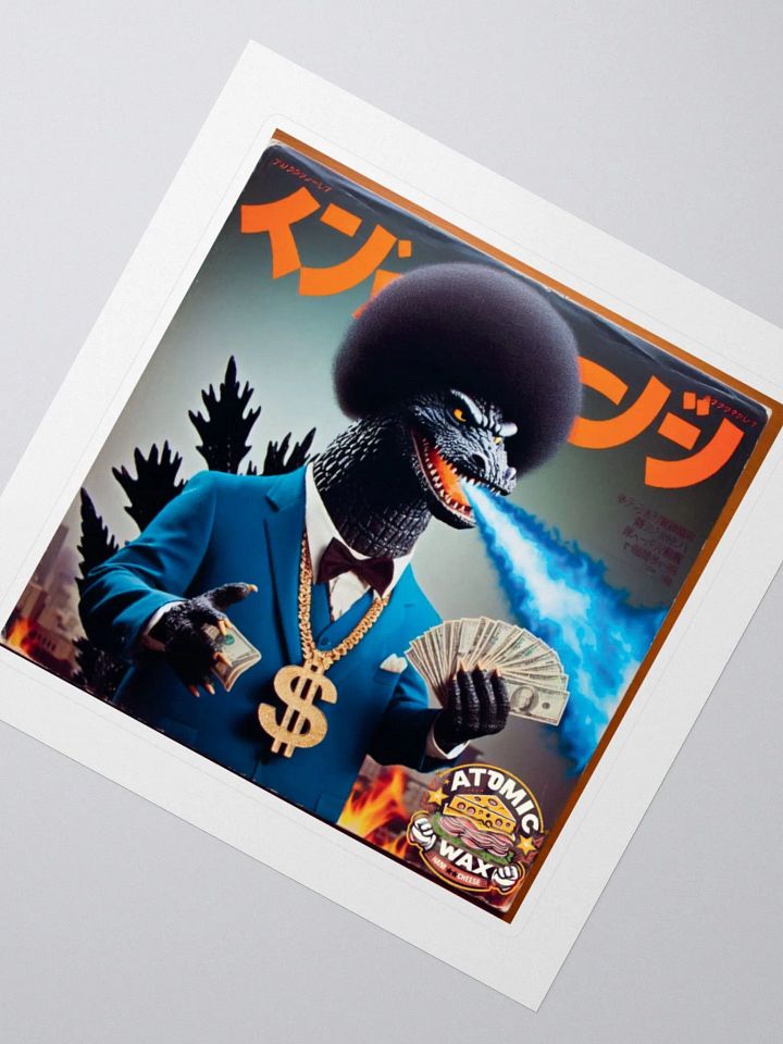 Pimpzilla Wants His Money Sticker product image (4)