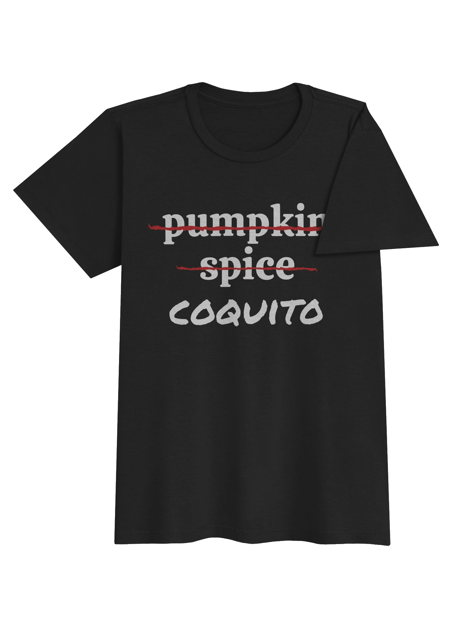 Pumpkin Spice Coquito T-Shirt Mujer product image (3)