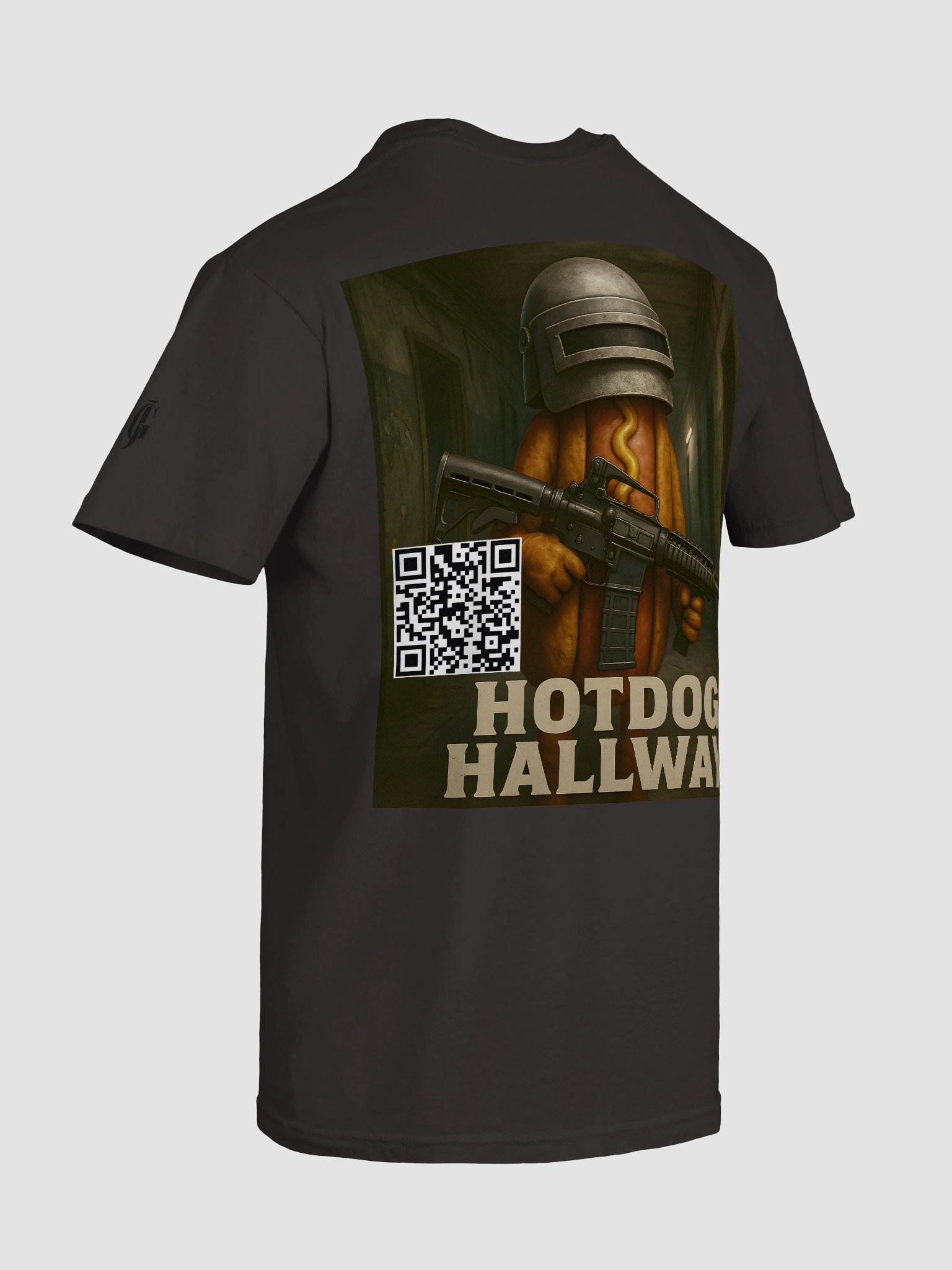 HD Hallway QR T-Shirt (Back image) product image (112)