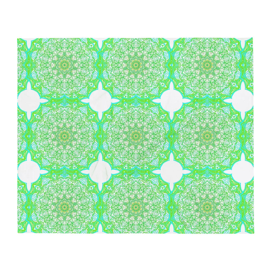 Mystic Garden Throw Blanket product image (4)