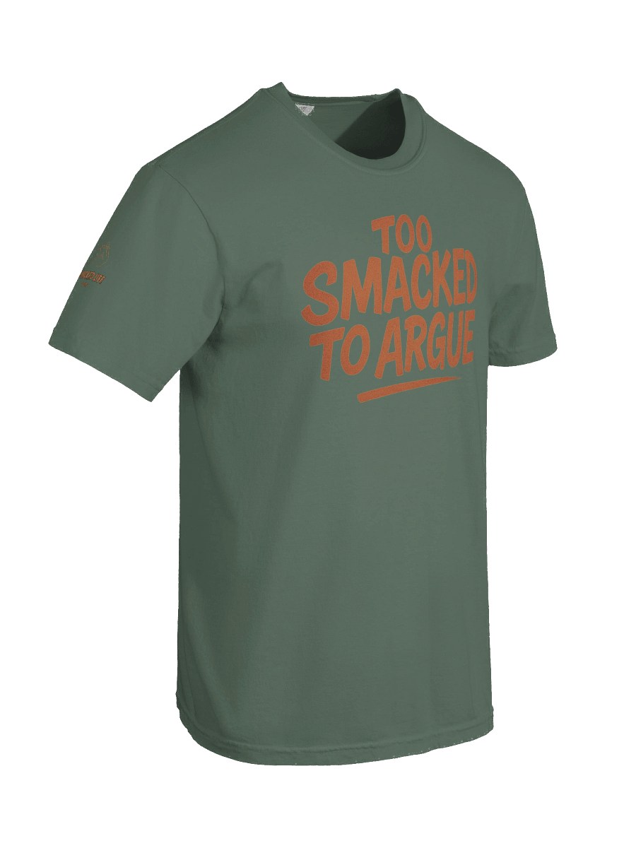 Too Smacked to Argue – Orange Alien in Ski Mask Unisex T-Shirt (Variety of Colors) product image (43)